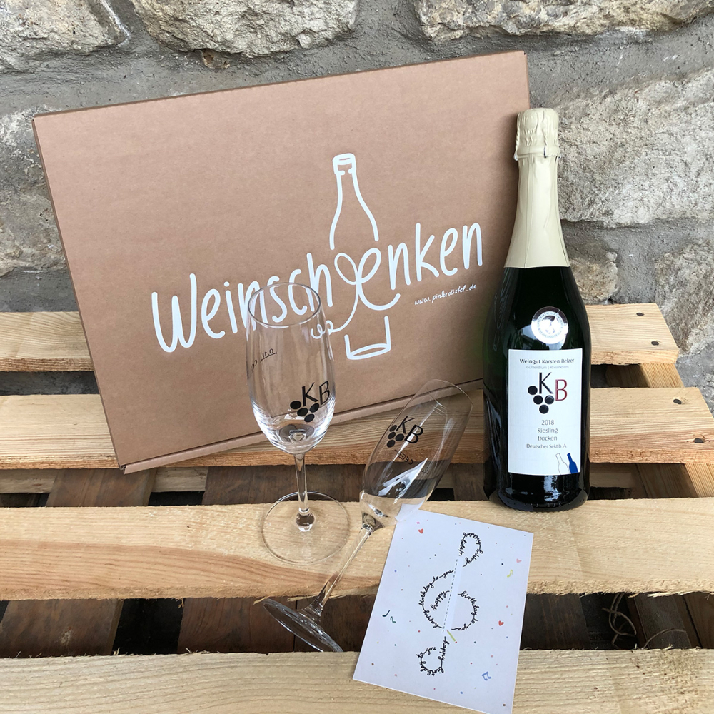 Geschenkbox Sekt 1