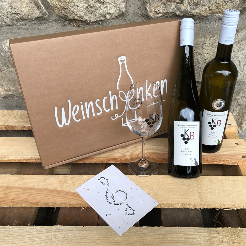 Geschenkbox Halbtrocken 2