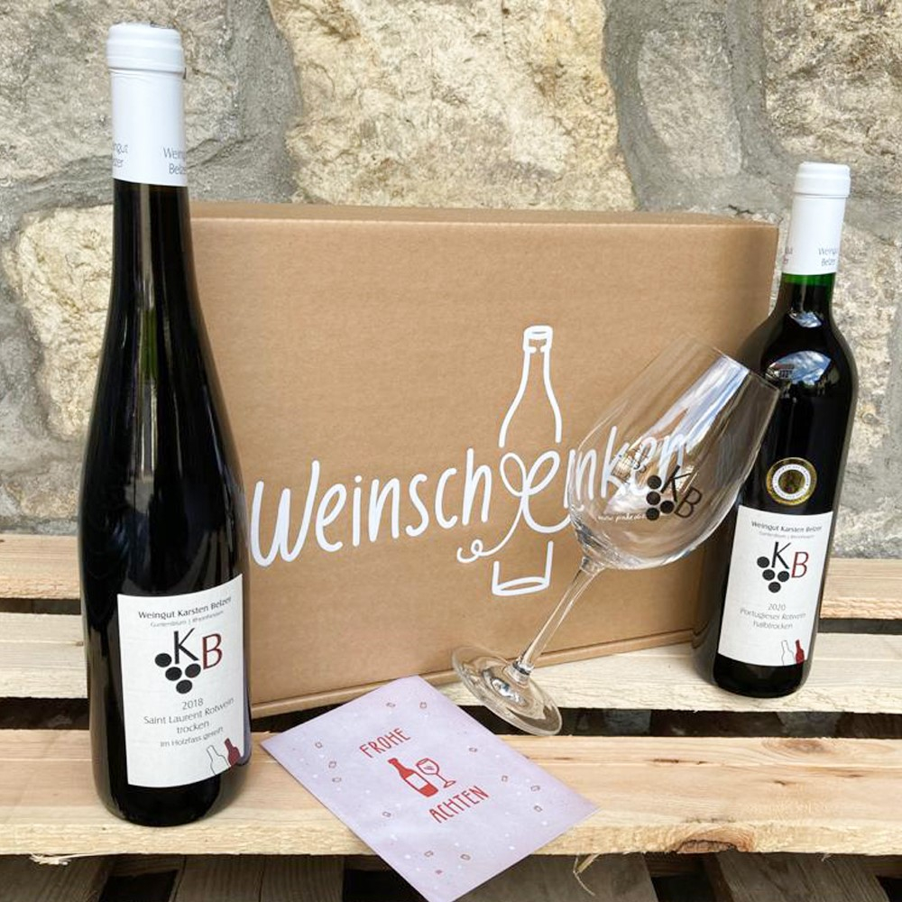 Geschenkbox Rot 2